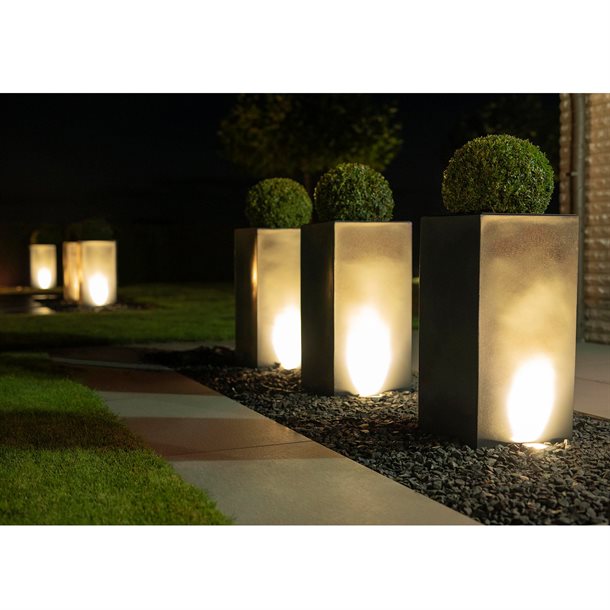 DURACELL startpakke med 4 jordspots inklusiv transformator LV701ORBT-DU  